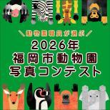 <動物園職員が選ぶ> 2026年福岡市動物園写真コンテスト作品募集