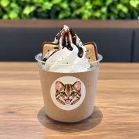 福岡ECO動物海洋専門学校の学生が企画したツシマヤマネコソフトクリームを販売します！