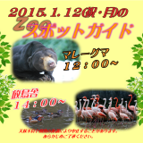 2015年1月12日(月)のスポットガイド