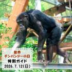 「世界チンパンジーの日」特別ガイドを開催します