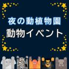 「夜の動植物園」動物イベント