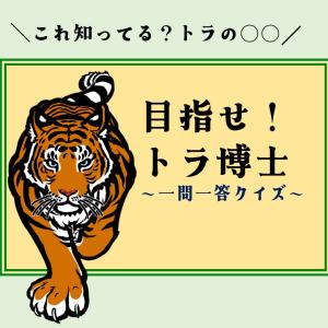 目指せトラ博士一問一答クイズのサムネイル画像
