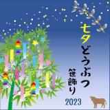 動物情報館ZooLab「七夕どうぶつ笹飾り2023」